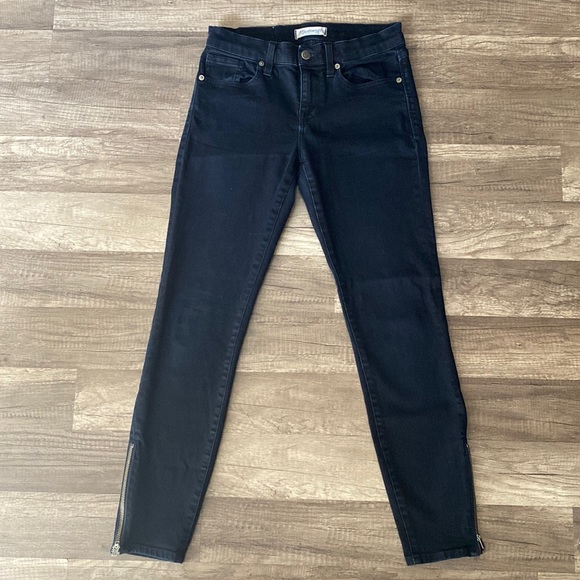 Madewell Skinny Skinny Zip Jeans size 26 - Picture 2 of 16